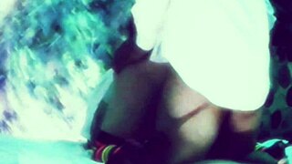 Sharon sucks stranger's cock and rims ass while hubby's at work, hidden cam catches her as whore