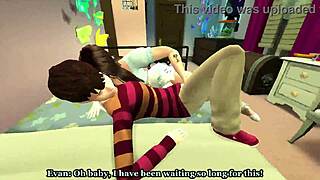 Pregnant College Girl Crammed with Cum in Sims 4 Roleplay Creampie