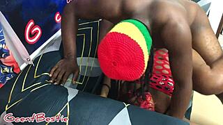 damn sexy mama takes that strong bbc deep 😍💦 her moans are wild!