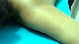Slave whore's oiled buttocks groped hard