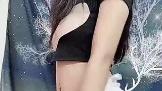 a sexy viet girl dances privately part one