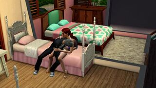 daddy finally pops my virgin cherry in his bedroom