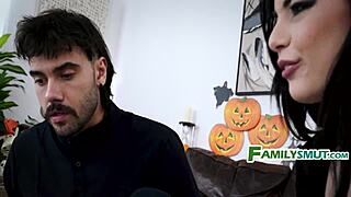 goth teen babe shaves pussy for halloween sex family secrets step siblings ghost demands fulfilled