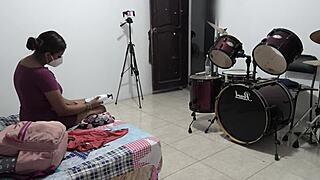 Sexy Housewife Packs Backpack for Horny Venezuela Vacation Trip!