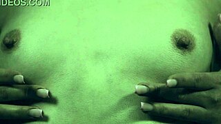 elizamars softly caresses her vintage body in solo retro masturbation exploration