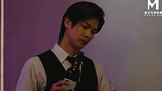 bossy asian ceo delivers wild pussy joy perks