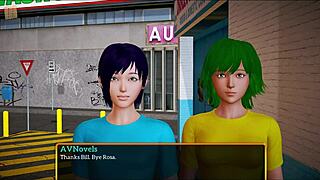 my new family 314 explores brunette big tits in erotic family tale