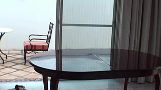 Two lovers bask in sunlight before mating passionately outdoors