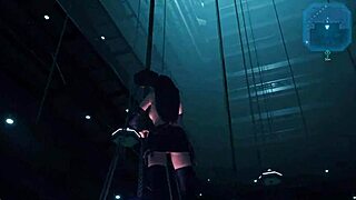 Ever Wondered How Tifa Looks Topless on Monkey Bars?