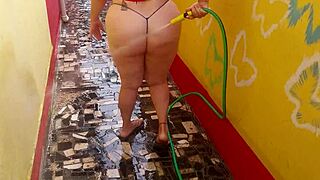 bbw blonde fulfills machine sex fetish hard