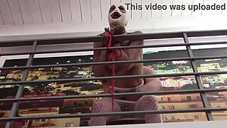 Watch this latina milf in latex take rough doggystyle pounding to gaping orgasms