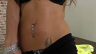 dava foxx grabs your huge cock teasing it with her big tits then jerks you off until you're completely cum covered