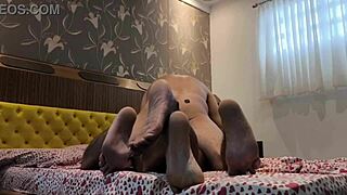 i watch my ebony wife's tight ass get fucked hard