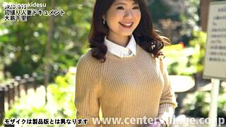 😍 first-time Japanese wife gets doggystyle creampie pounding! 💦