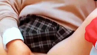 imagine popping mexican schoolgirl's virgin ass so tight she begs no more creampie pain