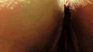 mature blonde cougar spreads huge shaved pussy lips in secret outdoor garden