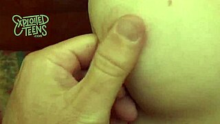 My heart races watching this tiny 4'11 teen suck cock so amazingly on the sofa