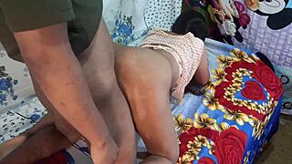 desi neighbor chubby bhabhi gets rough doggy pound from husband's sneaky friend