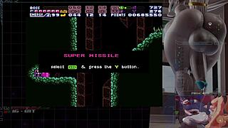 Nude Samus Aran Bounces Massive Tits in Super Metroid Furry Fuck Mod!