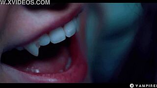 lesbian vampire blake blossom fingers mesmerized rissa may