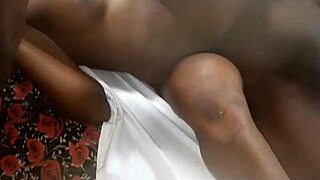 Monster Cock Stretches Tight Ebony Pussy In Hot Banging Session