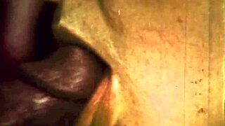 vintage british interracial threesome with hairy beaver action 