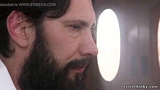 Tied Brunette Teen Overwhelmed By Landlord's Brutal Anal Thrusts