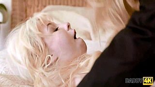 Daddy4K: Cunning Man Seduces Son's Cute Bride Before Wedding