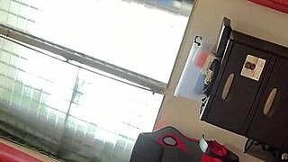 omg stepson catches stepmom fingering wet pussy then pounds her ass and cums hard 🍑💦🔥