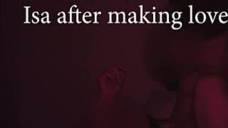 isa tells her friend how much she loves swinging with hubby