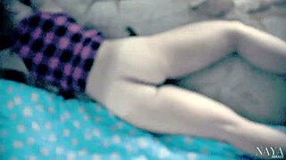 stepdad rams his hard cock into resting stepdaughter's tight pussy