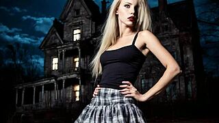 check out this italian horror parody pmv with sandy in erotic cosplay costumes