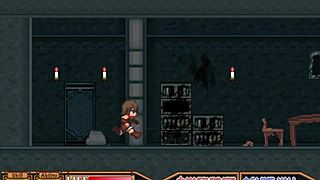 blue-skinned monster haunts forest horror house depths