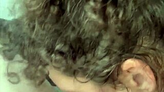 skinny streetwalker 18+ kneels for deepthroat cumshot behind truck