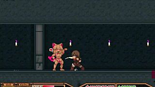 blue-skinned monster haunts forest horror house depths