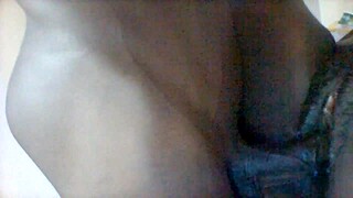 Curvy black cheating neighbor craves standing doggystyle pounding deep! 🍑😍🔥