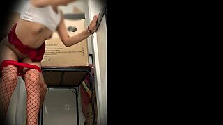 Colombiana BENT OVER for Intense Spy Cam FUCK