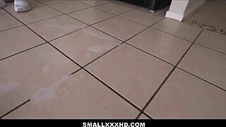 Monster Cock Stepbrother Pounds Petite Stepsis