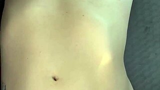 skinny streetwalker 18+ kneels for deepthroat cumshot behind truck