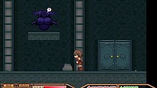 blue-skinned monster haunts forest horror house depths