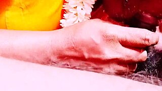 i ride granddad's cock in saree after best blowjob cowgirl fucking with dirty telugu talk