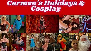 Granny Red Riding Hood Sucks Cock Like a General! Mature BBW Cougar Deepthroats Fat Monster in Homemade Oral Frenzy