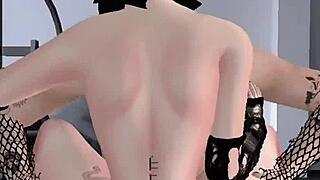 Femboy Moans Loudly During Intense Play