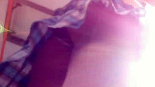 wanna peek up this sexy minsk skirt for wet pussy tease?