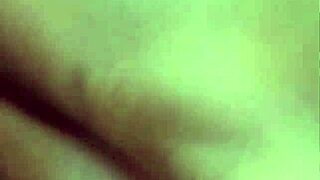 Teen's big black ass pounded hard