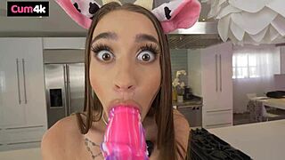 milkin that big cock dry with tight wet cunt 💦🍆