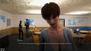 hey tracy slides that tip right into her tight pussy in this college bound walkthrough