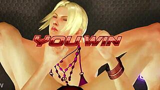 Nina Pounded Hard by Mature Latina Woman Domination