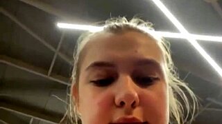 hey wanna see extreme tit sucking in public gym?