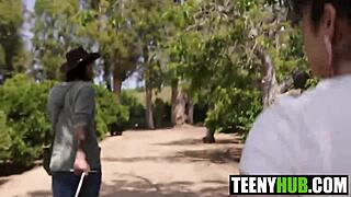 cute pixie cutie shows off her perfect bubble butt close up